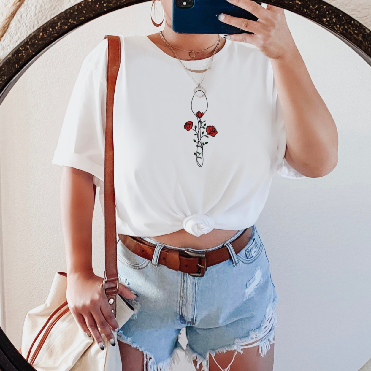 Floral Spoonie T-shirt