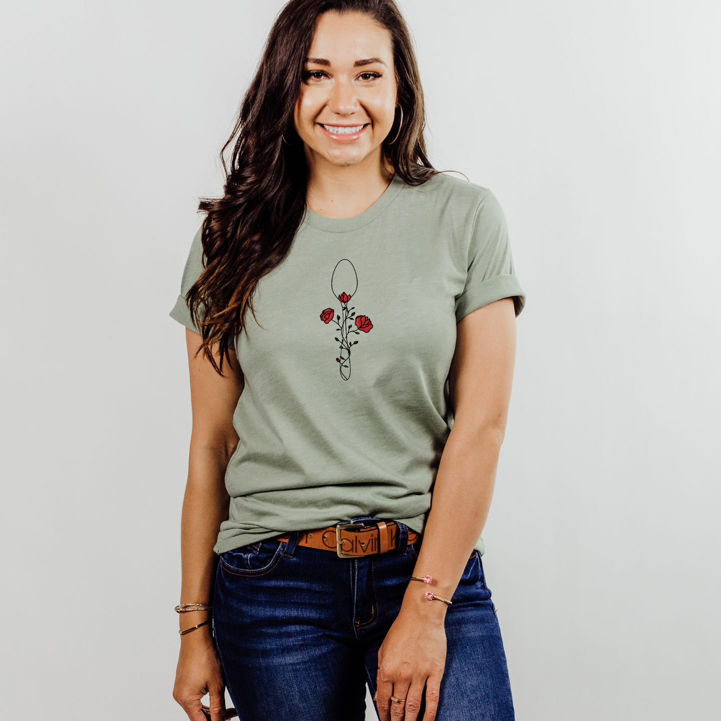 Floral Spoonie T-shirt