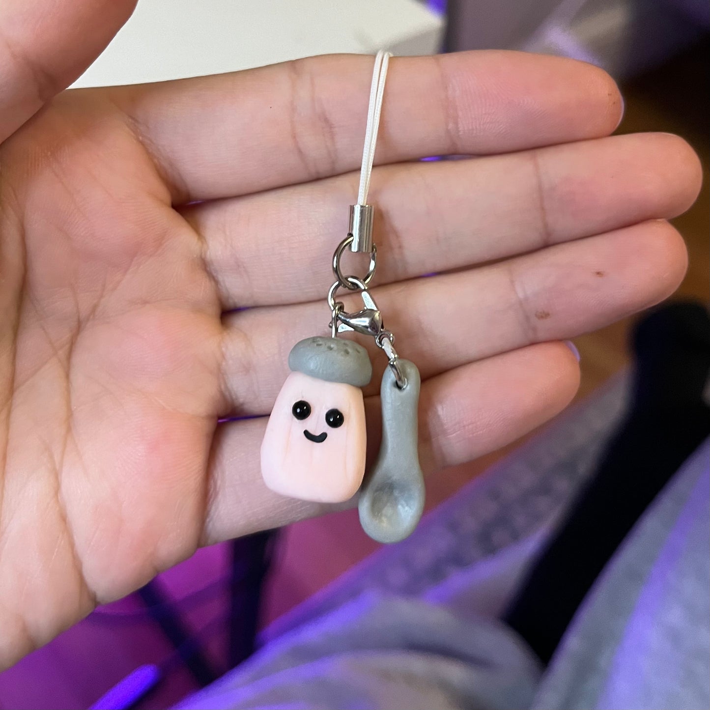 Salt and Spoon Phone Charm
