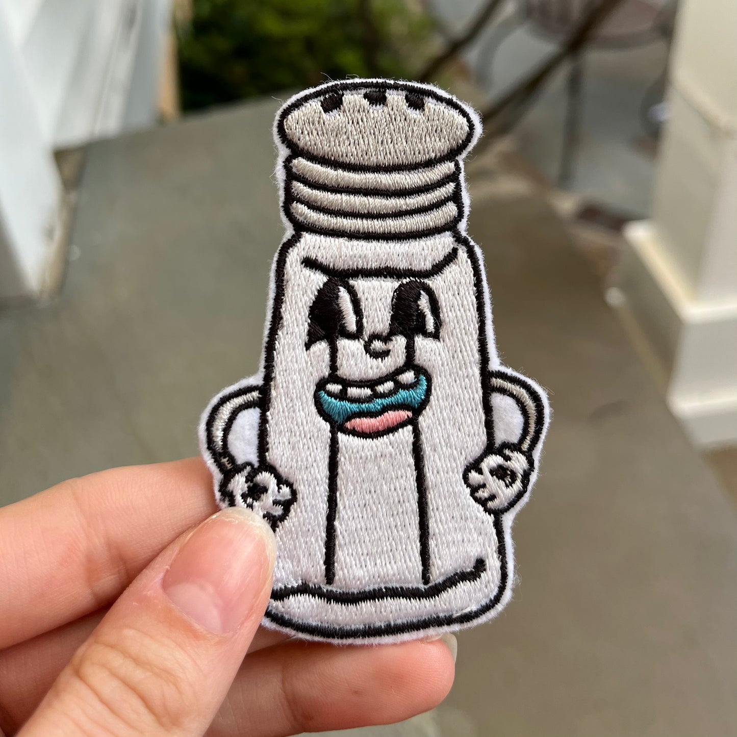 Retro Salt Iron-on Patch