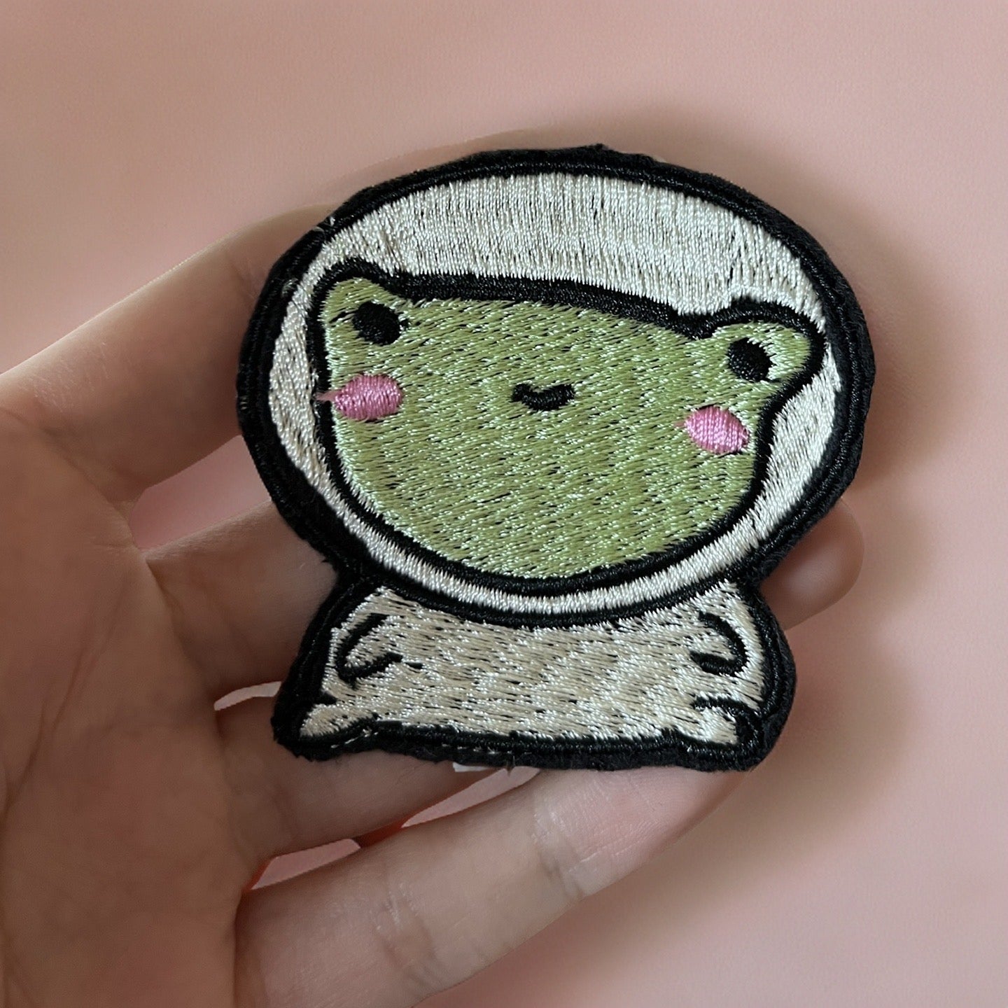 Cute Frog Iron-on Patch
