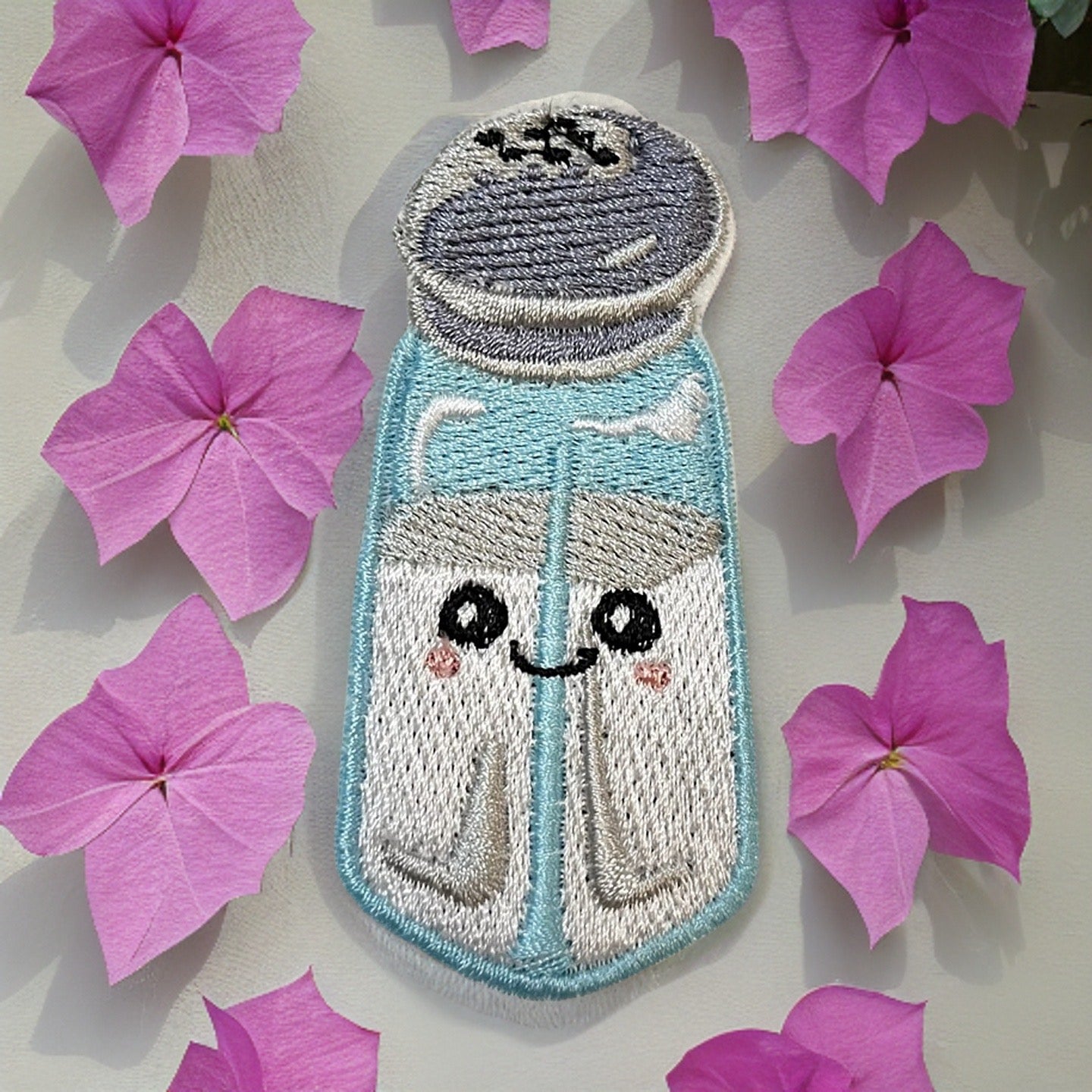 Salt Shaker Iron-on Patch