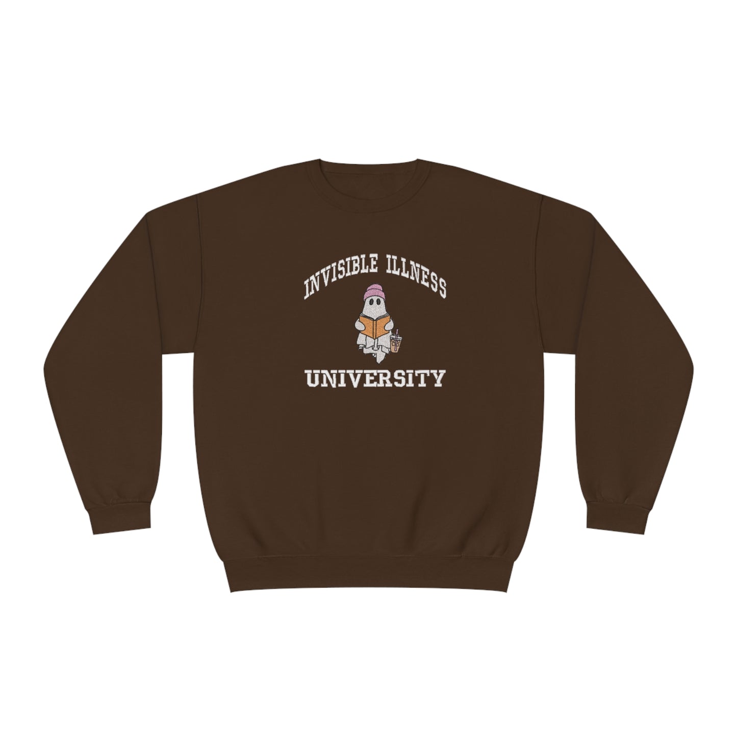 Invisible Illness University Crewneck Sweatshirt (embroidered)