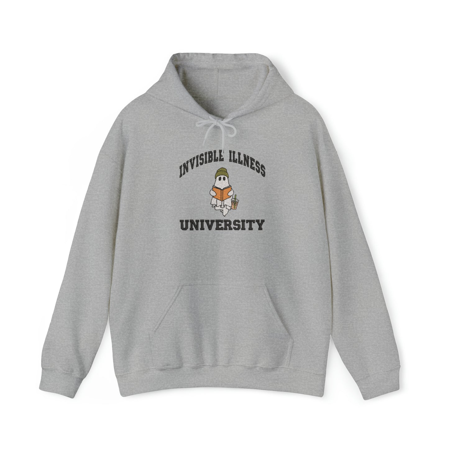 Invisible Illness University Hoodie (Embroidered)