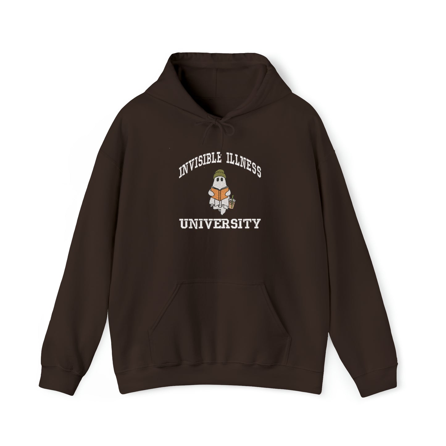 Invisible Illness University Hoodie (Embroidered)