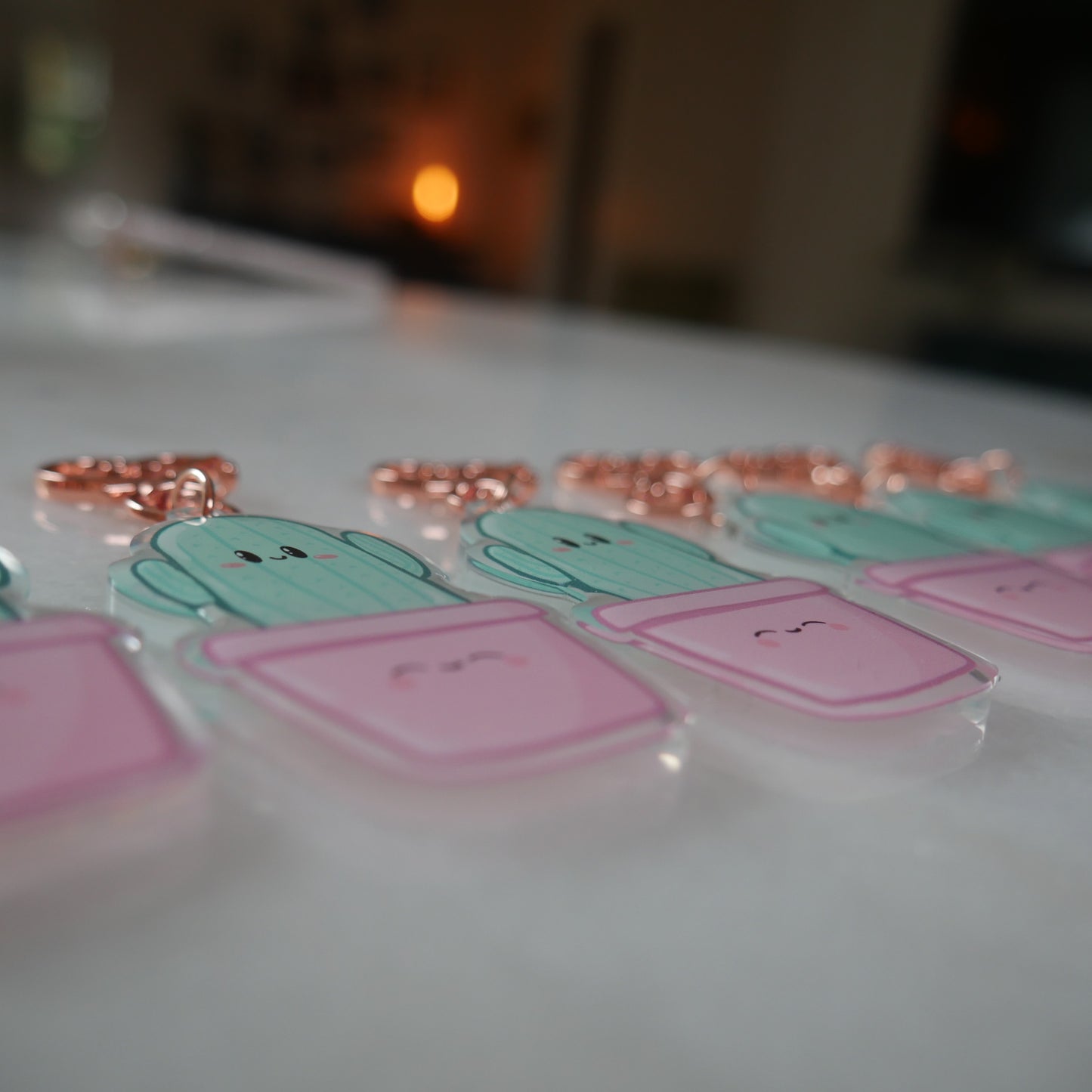 Cactus Cutie Keychain