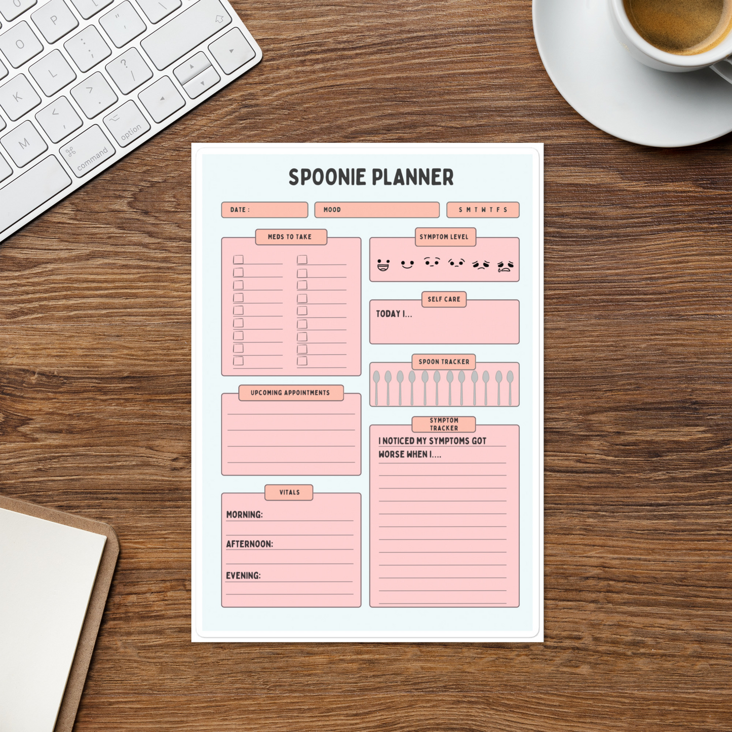 Spoonie Planner Digital Download