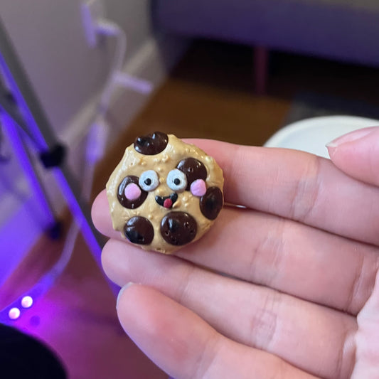 Clay Cookie Pin