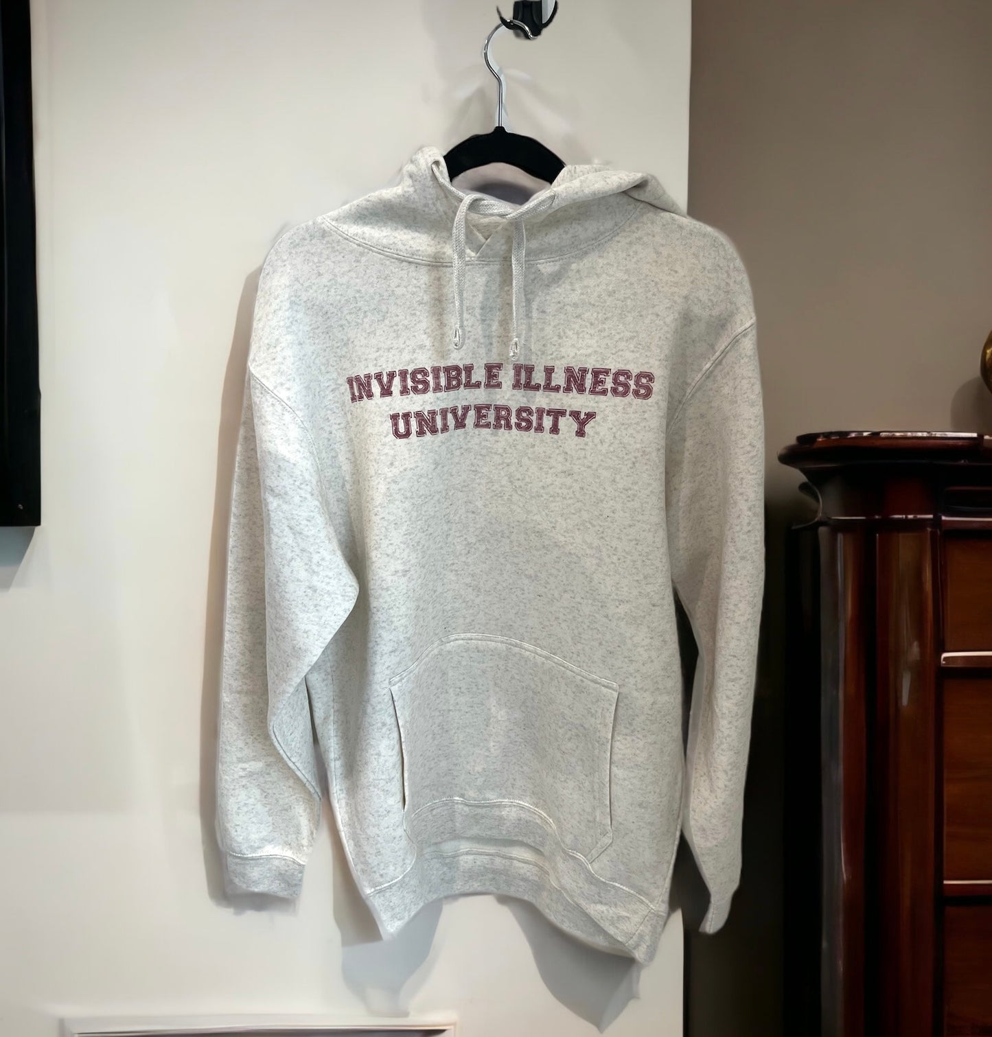 Invisible Illness University Hoodie size medium