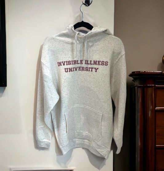 Invisible Illness University Hoodie size medium
