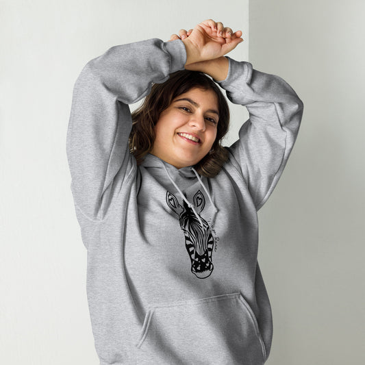 Limited Edition Rare Zebra Pullover Hoodie