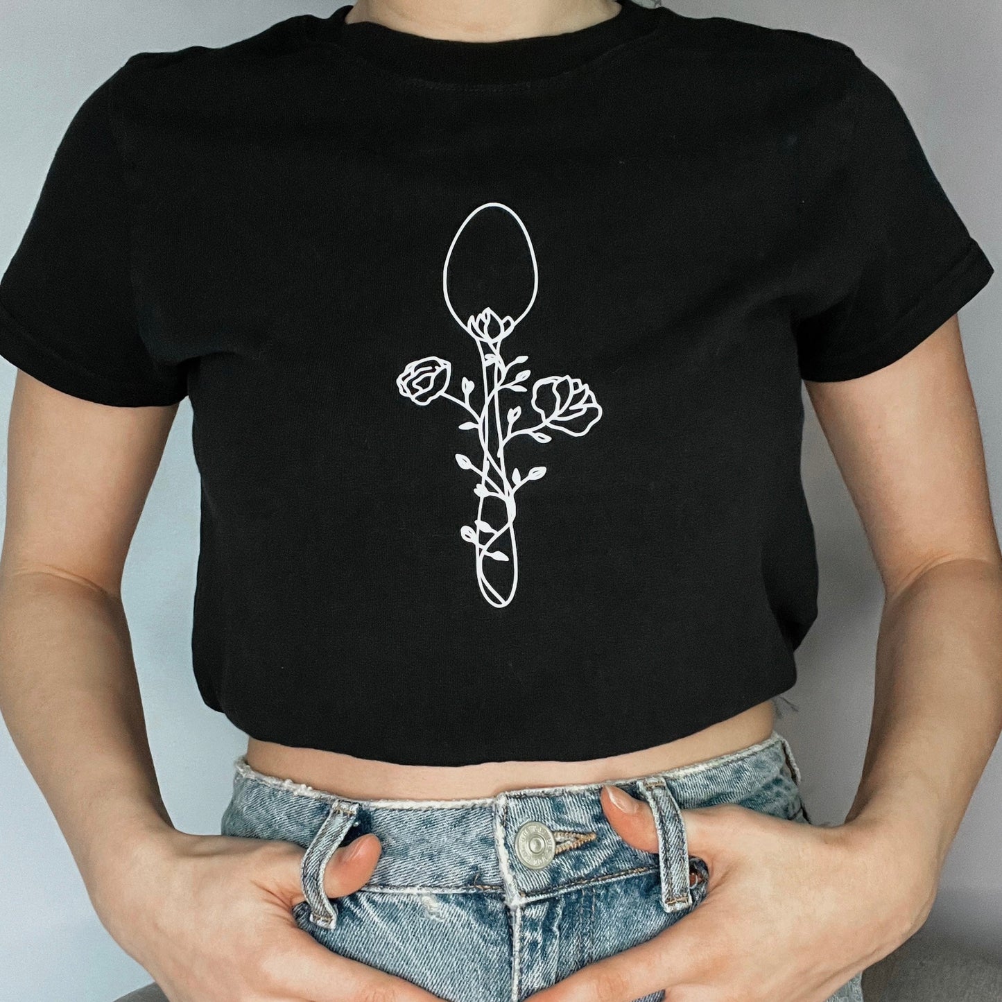 Floral Spoonie T-shirt